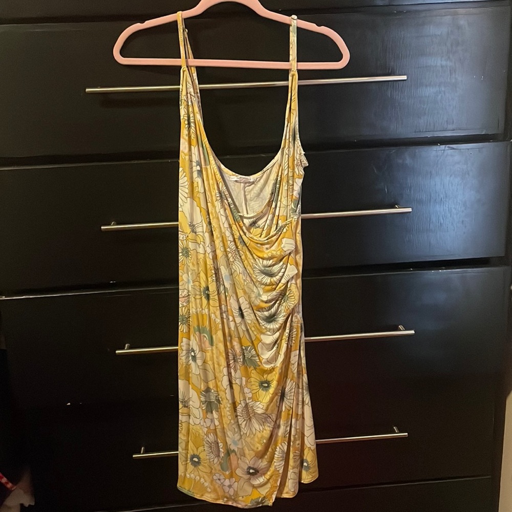 Oneil Yellow Flower Coverup